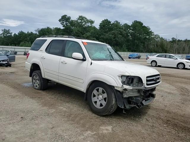 2002 Toyota Sequoia Limited VIN: 5TDZT38A82S077793 Lot: 68464155