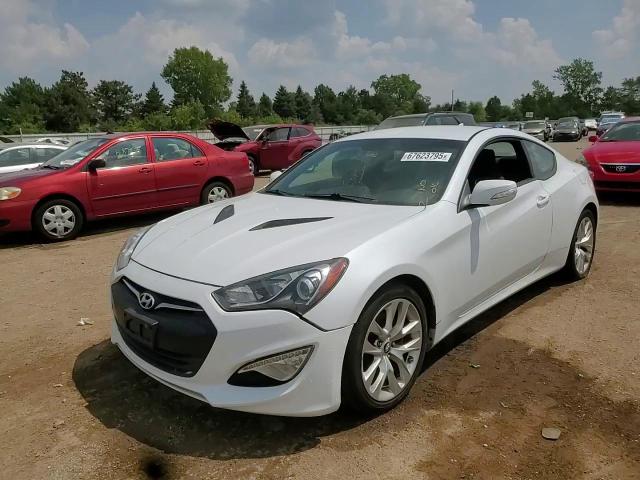 2015 Hyundai Genesis Coupe 3.8L VIN: KMHHU6KJ5FU124780 Lot: 67623795