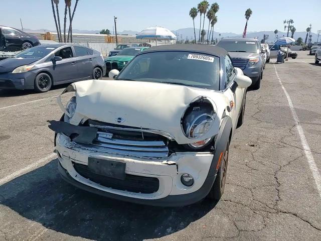 2014 Mini Cooper Roadster VIN: WMWSY1C56ET719559 Lot: 70932605