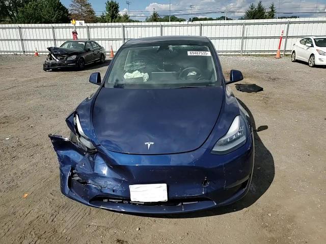 2021 Tesla Model Y VIN: 5YJYGDEE6MF125232 Lot: 69487535