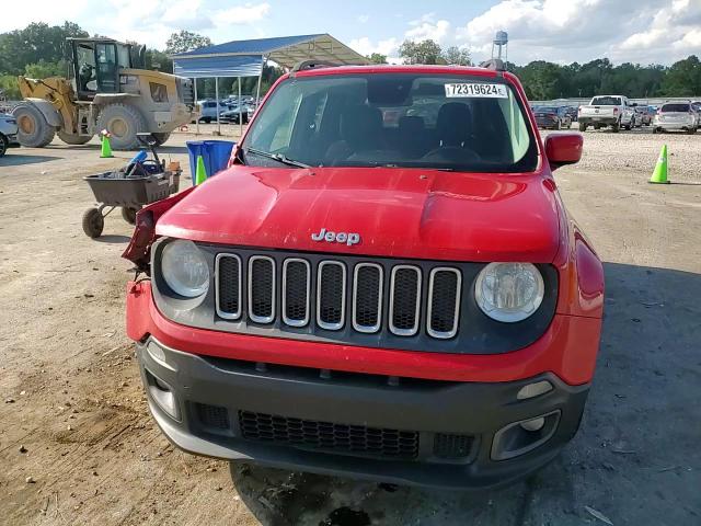 2016 Jeep Renegade Latitude VIN: ZACCJABT0GPC46591 Lot: 72319624