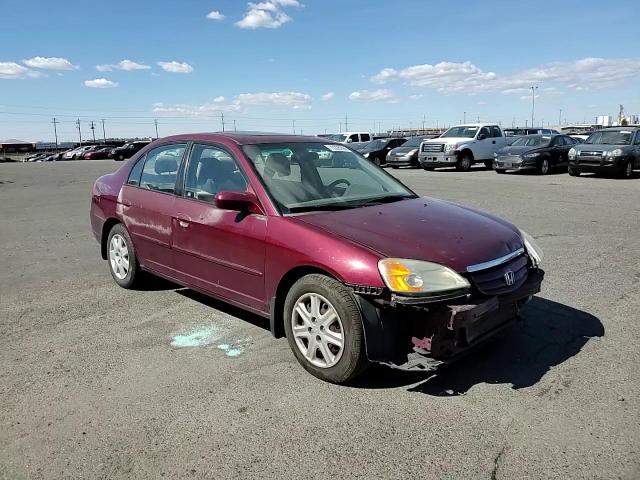 1HGES26773L001179 2003 Honda Civic Ex