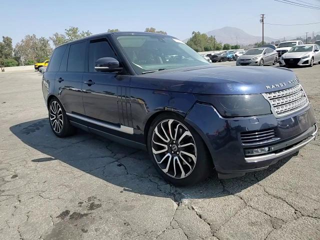 2015 Land Rover Range Rover Supercharged VIN: SALGS2TF8FA218834 Lot: 72656324