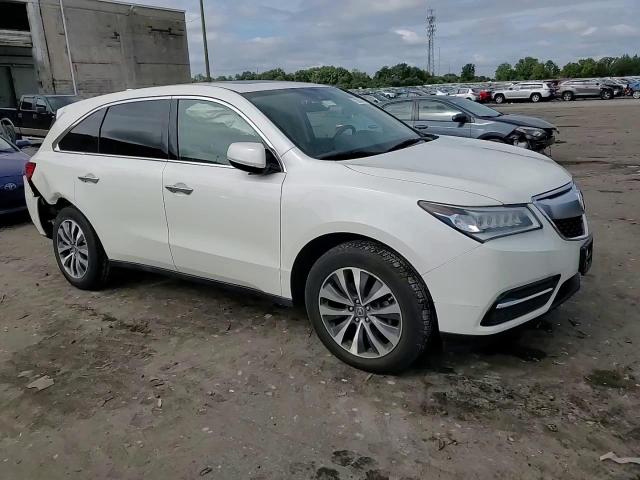 2016 Acura Mdx Technology VIN: 5FRYD4H49GB050833 Lot: 72285704