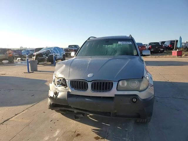 2004 BMW X3 2.5I VIN: WBXPA734X4WB27527 Lot: 73212074
