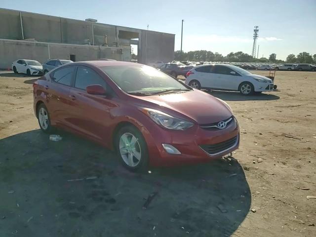 2012 Hyundai Elantra Gls VIN: KMHDH4AE1CU435825 Lot: 72045034