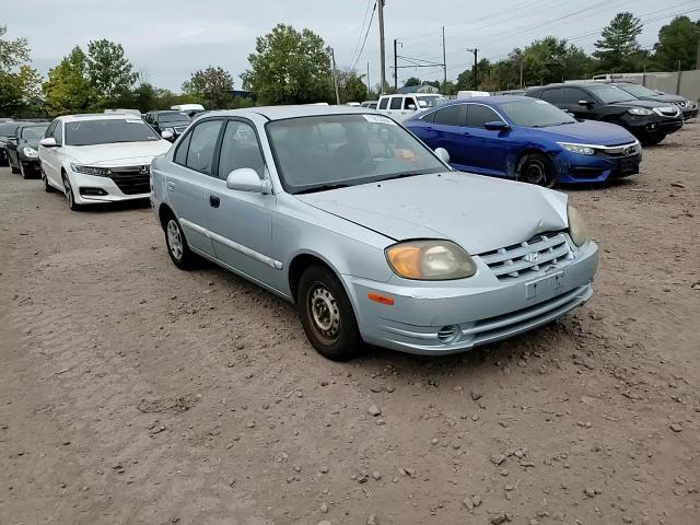 2004 Hyundai Accent Gl VIN: KMHCG45C64U560019 Lot: 71810564