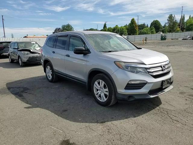 2016 Honda Pilot Lx VIN: 5FNYF6H17GB040461 Lot: 71100174