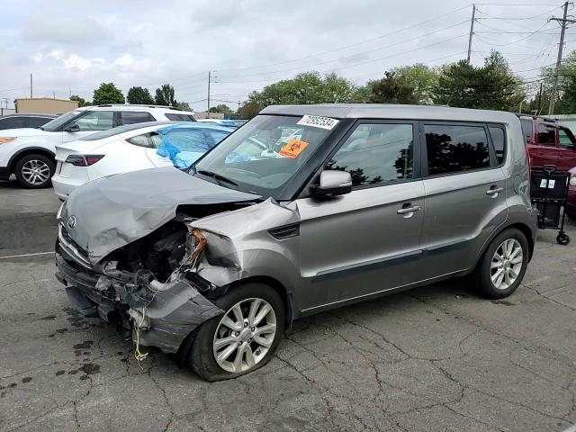 2013 Kia Soul + VIN: KNDJT2A67D7610775 Lot: 72952534