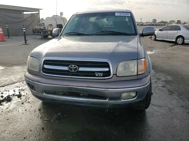 2000 Toyota Tundra Access Cab Limited VIN: 5TBRT3812YS116735 Lot: 71870334