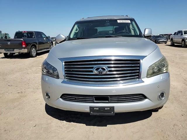 2012 Infiniti Qx56 VIN: JN8AZ2NE9C9015112 Lot: 72503974