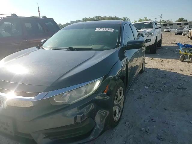 2016 Honda Civic Lx VIN: 19XFC2F56GE078851 Lot: 72553574