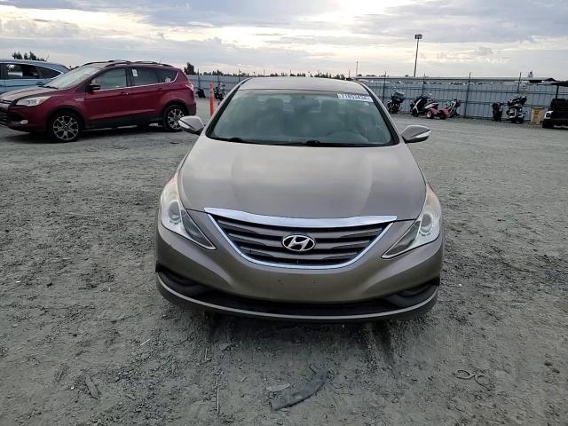 2014 Hyundai Sonata Gls VIN: 5NPEB4AC2EH948619 Lot: 71853434