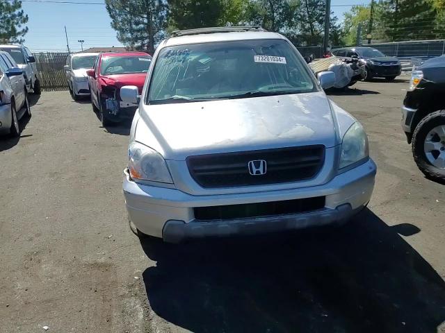 2005 Honda Pilot Ex VIN: 5FNYF18415B065558 Lot: 73201034