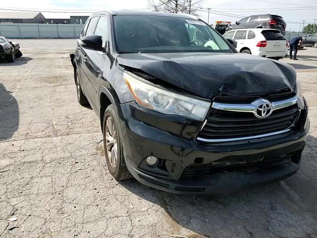 2015 Toyota Highlander Xle VIN: 5TDJKRFH9FS117565 Lot: 69921104