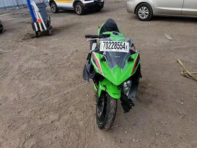 2024 Kawasaki Ex500 H VIN: ML5EXGH14RDA00299 Lot: 70228554