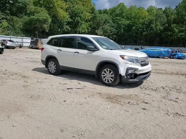 2019 Honda Pilot Lx VIN: 5FNYF5H12KB025627 Lot: 71868254