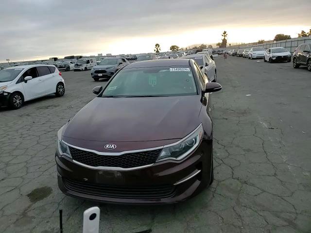 2016 Kia Optima Lx VIN: 5XXGT4L31GG120028 Lot: 71498224