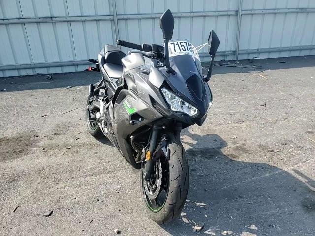 2024 Kawasaki Ex650 R VIN: ML5EXER15RDAB9622 Lot: 71570014