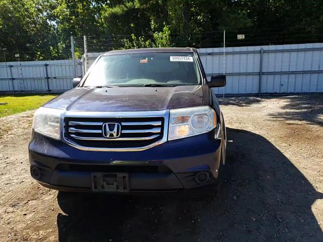 2013 Honda Pilot Lx VIN: 5FNYF4H29DB075589 Lot: 69952434