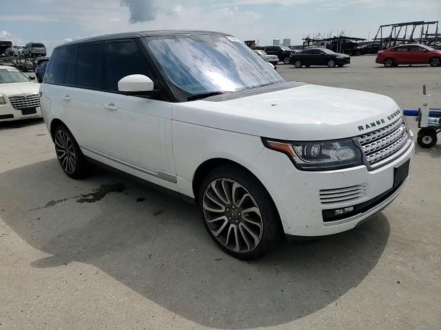 2016 Land Rover Range Rover Supercharged VIN: SALGS2EF7GA283009 Lot: 71804894