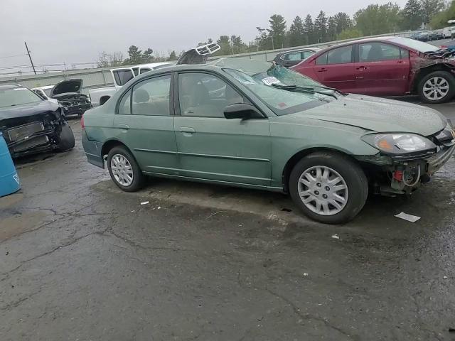 2004 Honda Civic Lx VIN: 2HGES16584H612832 Lot: 72888654