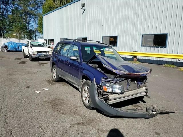 2003 Subaru Forester 2.5X VIN: JF1SG63663G705300 Lot: 72822384