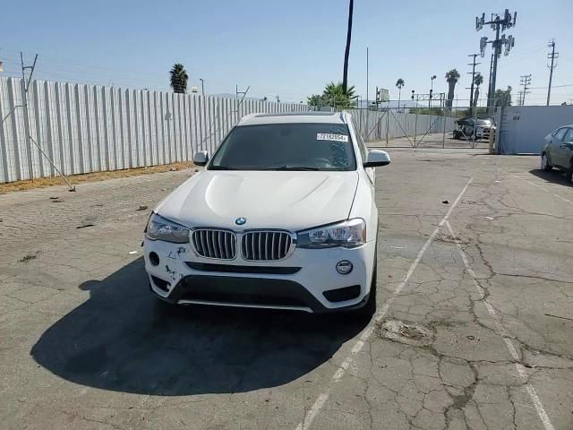 2016 BMW X3 xDrive28I VIN: 5UXWX9C54G0D81784 Lot: 72182054