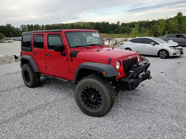 2017 Jeep Wrangler Unlimited Sport VIN: 1C4BJWDG4HL696596 Lot: 70617834