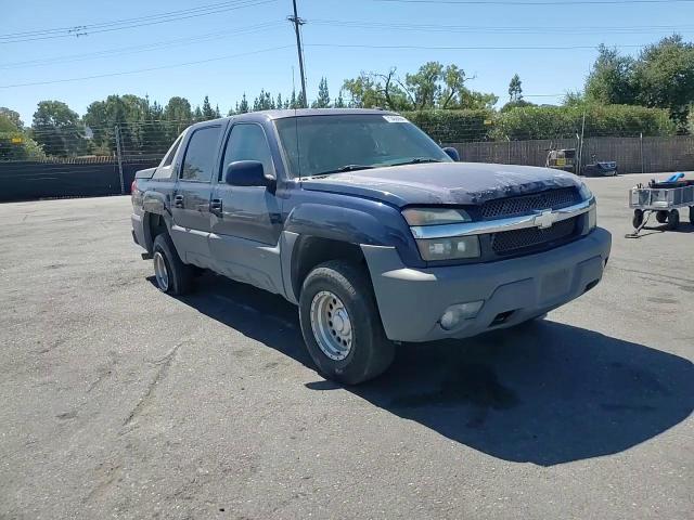 2002 Chevrolet Avalanche K1500 VIN: 3GNEK13T52G325437 Lot: 71460064