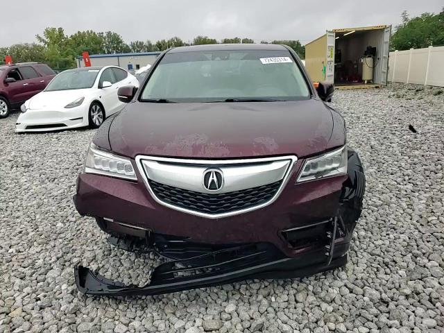 2014 Acura Mdx Technology VIN: 5FRYD3H43EB019097 Lot: 72435314