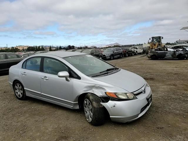 2007 Honda Civic Lx VIN: 1HGFA16567L137552 Lot: 70918284