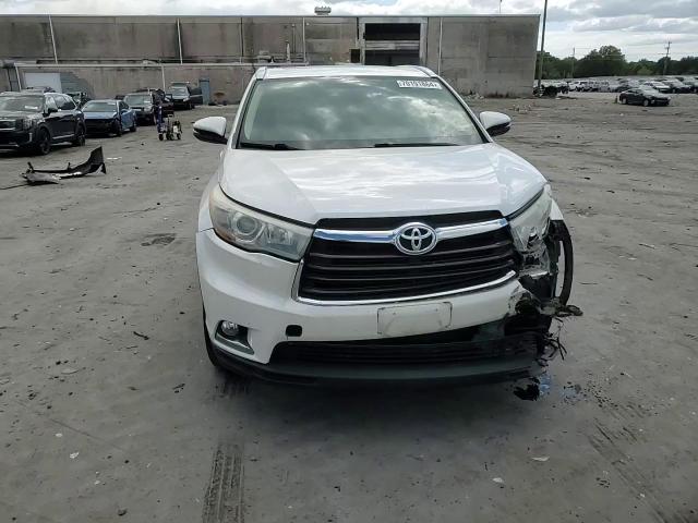 2015 Toyota Highlander Limited VIN: 5TDDKRFH1FS079780 Lot: 70191864