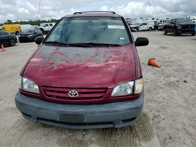 1999 Toyota Sienna Le VIN: 4T3ZF13C1XU135379 Lot: 79736214