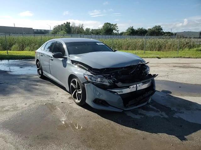 2021 Honda Accord Sport VIN: 1HGCV1F3XMA053327 Lot: 70691354