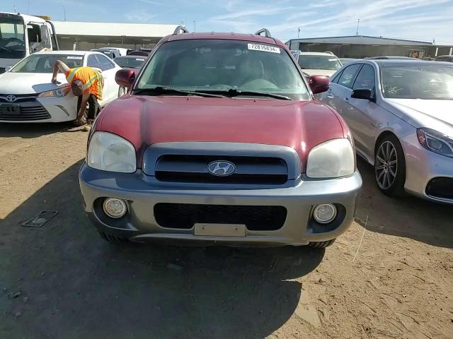 KM8SC73D95U920289 2005 Hyundai Santa Fe Gls