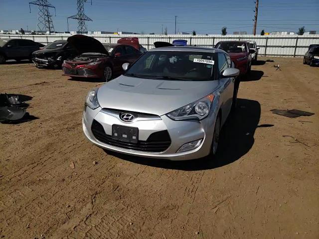 2014 Hyundai Veloster VIN: KMHTC6AD2EU191070 Lot: 70097094