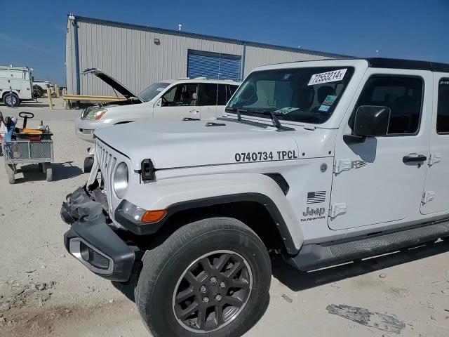 2022 Jeep Gladiator Overland VIN: 1C6HJTFG7NL144244 Lot: 72553214