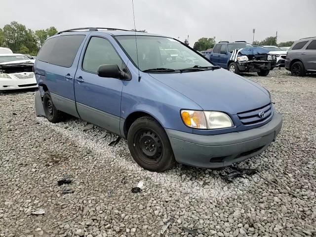 2001 Toyota Sienna Le VIN: 4T3ZF13C41U399056 Lot: 76388854