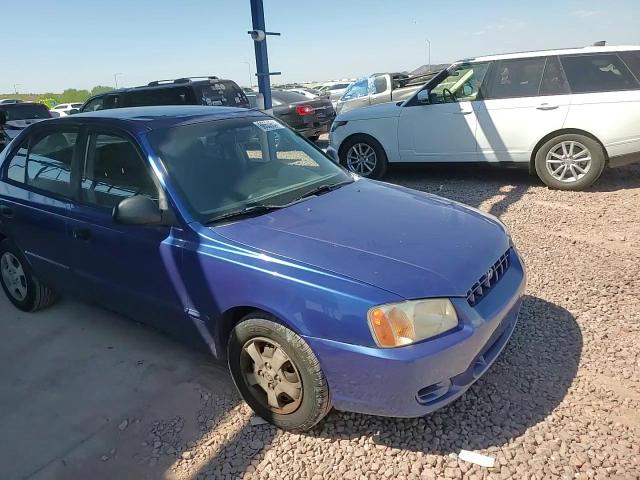 2002 Hyundai Accent Gl VIN: KMHCG45C32U332833 Lot: 66539644