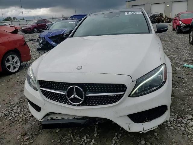 2017 Mercedes-Benz C 43 4Matic Amg VIN: 55SWF6EB3HU204440 Lot: 72658674