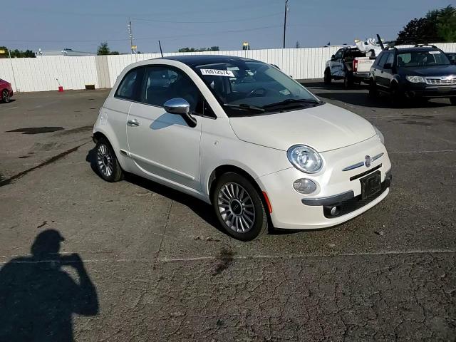 2012 Fiat 500 Lounge VIN: 3C3CFFCR5CT183920 Lot: 70012574