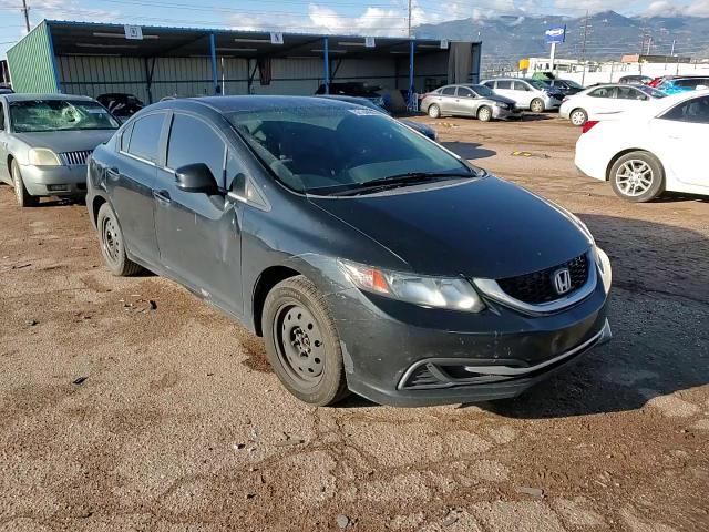 2013 Honda Civic Lx VIN: 2HGFB2F57DH600651 Lot: 82134485