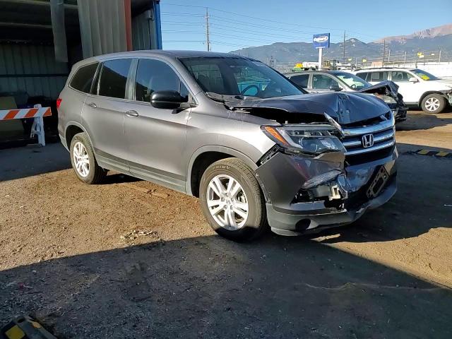 2018 Honda Pilot Lx VIN: 5FNYF6H16JB051636 Lot: 81814735