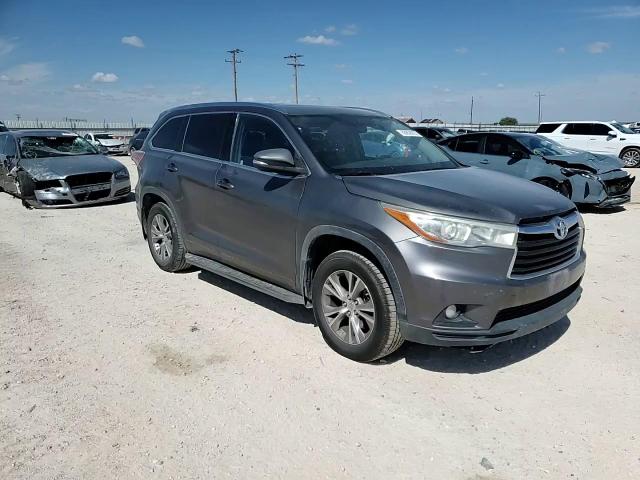 2014 Toyota Highlander Xle VIN: 5TDKKRFH0ES008236 Lot: 80858005