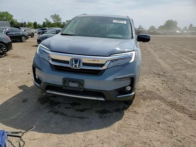 2022 Honda Pilot Touring VIN: 5FNYF6H68NB037772 Lot: 71996515