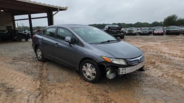 2012 Honda Civic Hybrid VIN: JHMFB4F2XCS005167 Lot: 83974065