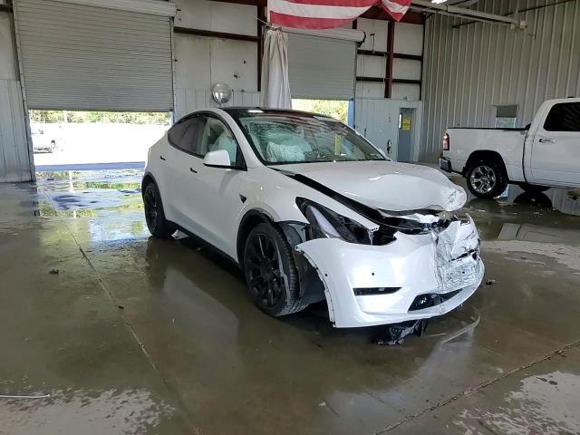 2020 Tesla Model Y VIN: 5YJYGDEE1LF037199 Lot: 81200455
