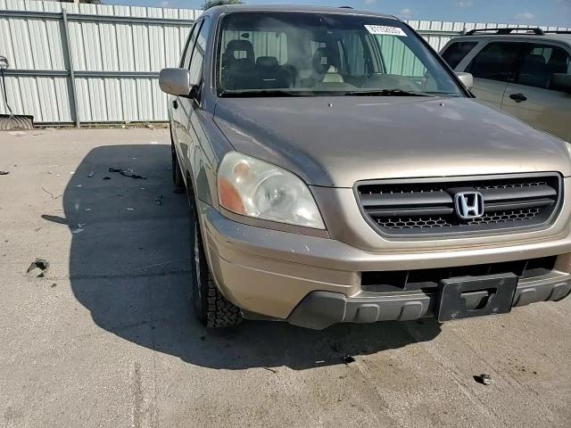 2005 Honda Pilot Exl VIN: 2HKYF18735H542583 Lot: 81152635