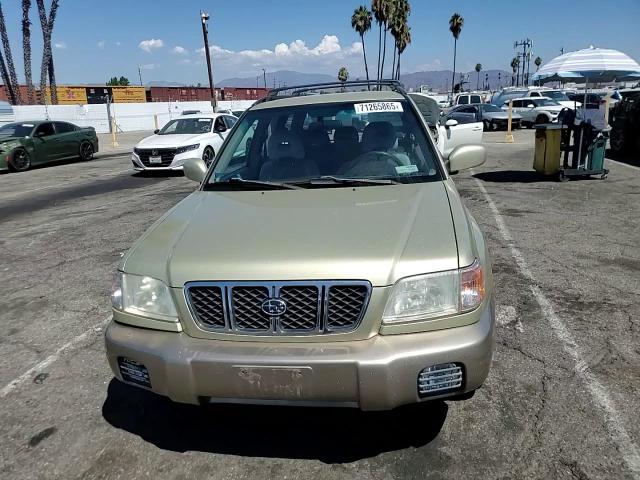 2002 Subaru Forester S VIN: JF1SF65542H713878 Lot: 71265865